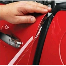 Car Door Edge Paint Protection Film PRE-Cut Strips (5 Doors) Car Door Protector Edge Guard Scratch 8mil Clear Invisible Universal Car Truck (5 Doors) Made in USA