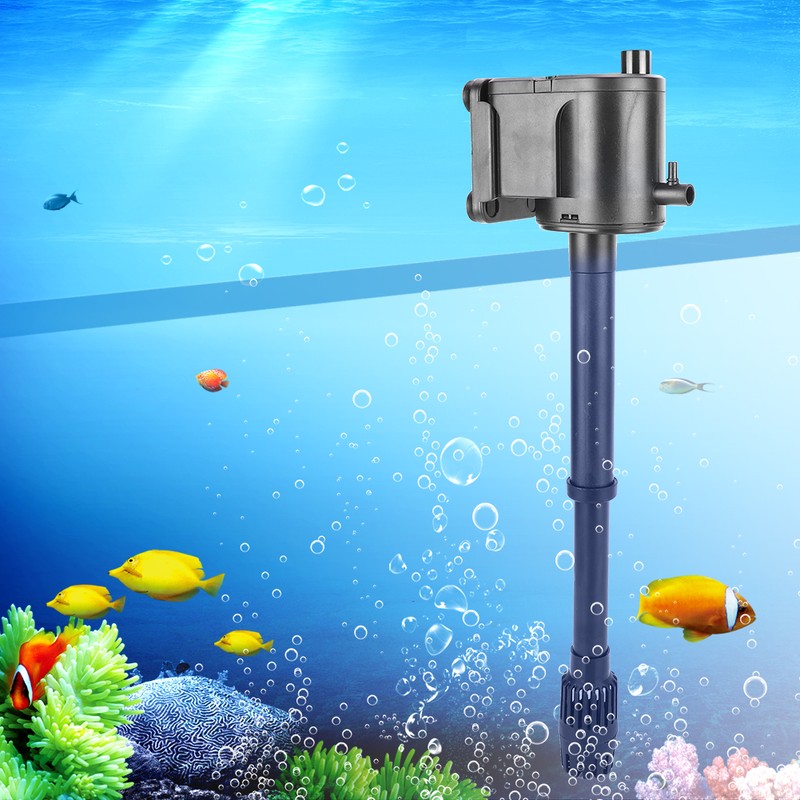 3 in 1 Submersible Filter Pump Oxygen Aeration Water Fountain