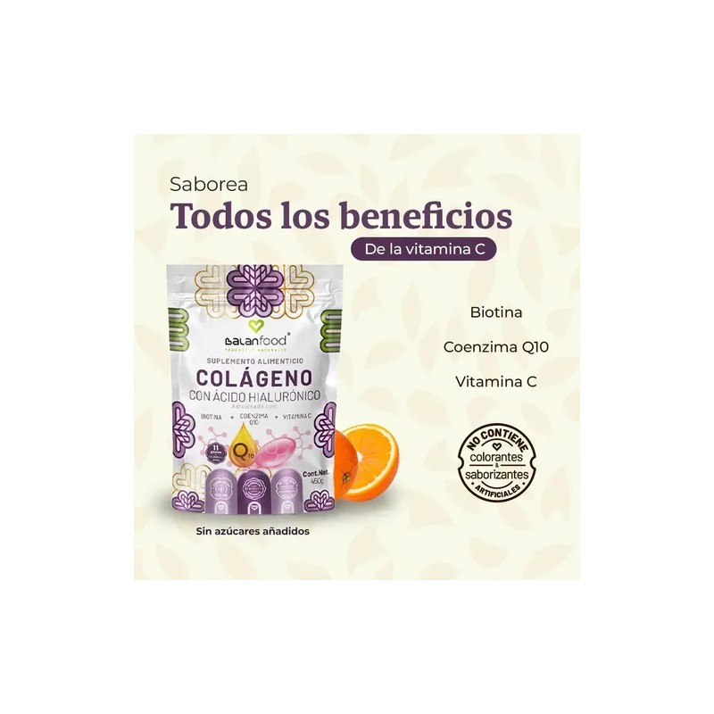 Colágeno Biotina Coenzima Ac Hia | Piel Y Cabello I