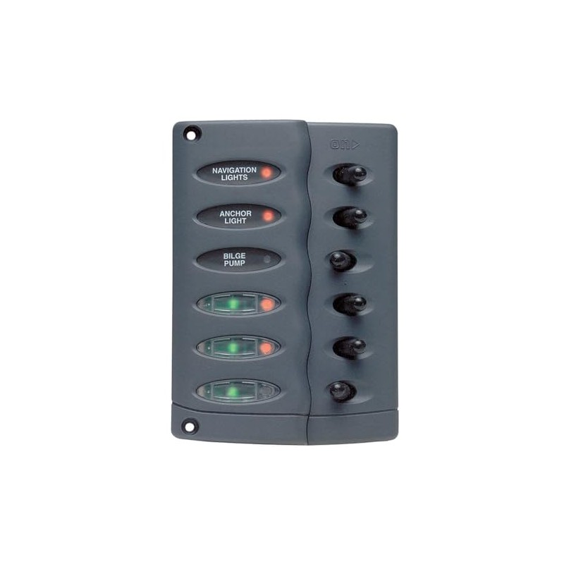 BEP CSP6 CSP6-F Water Proof Panel - 6 way w/