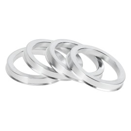 INFINAUTO Hub Centric Rings, 58.1mm ID to 73.1mm OD Vehicle Wheel Hubrings Aluminum Alloy, 4 Pcs
