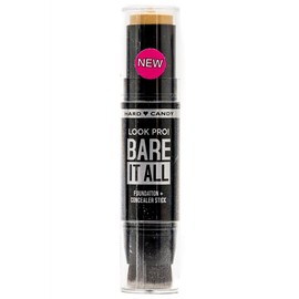 Hard Candy Look Pro! BARE IT ALL Foundation & Concealer Stick, 1360 Light M