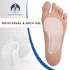 Dr. Frederick's Original Self-Adhesive Metatarsal and Arch Support Insole Gel