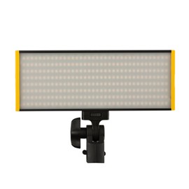 Ikan Onyx Bi-Color Aluminum On-Camera LED Light, Adjustable 3200k-5600K, Dimmable from 10-99%, LED Display (OYB240) - Black