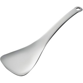 Shimomura 42746 Service Spoon, 8.3 inches (21 cm), Server Spoon, Made in Japan, Serving Spoon, Easy to Scoop, Stainless Steel, Mama Cook, Tsubamesanjo