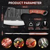 Dream Reach Meat Bone Cleaver - Knife for Meat Cutting,