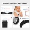 SimpleThings Braided Band Compatible with Cosmo JrTrack 3/2 SE/2 Smartwatch,