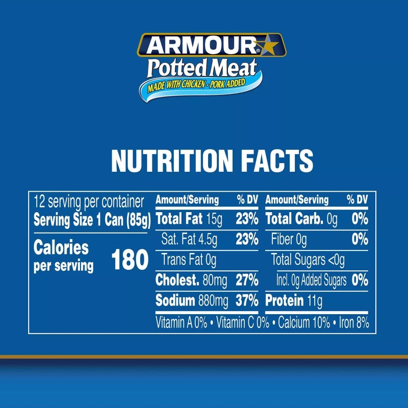 Armour 2 Pack - Armour Potted Meat Made With Chicken