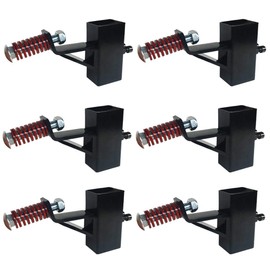 Highwild T-Post Target Hanger, Target Mount Bracket - for AR500 Steel Targets - 6 Pack