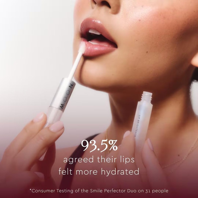MOON Teeth Whitening Pen & Hydrating Lip Balm - Smile