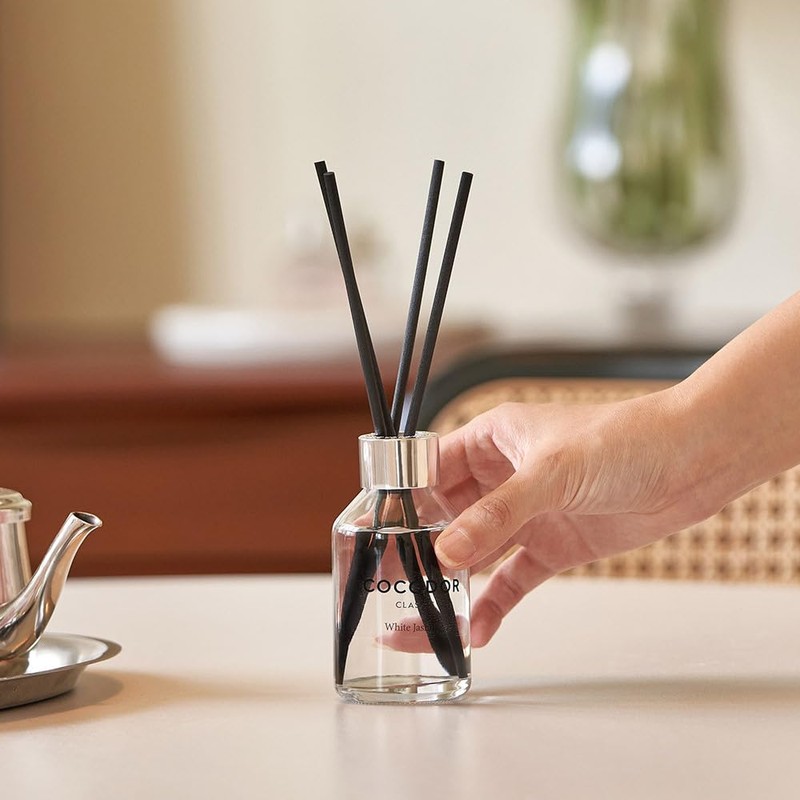 COCODOR Classic Reed Diffuser/Black Cherry/3.4oz(100ml)/1 Pack/Home Fragrance Scent Essential Oil