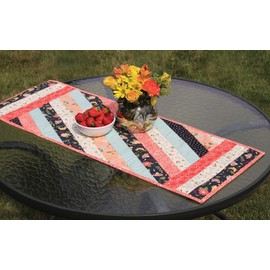 June Tailor Quilt As You Go Table Runner - Jakarta design, Natural