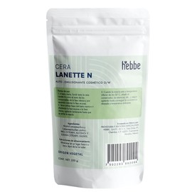 Hebbe - Lanette N, Emulsionante y Estabilizante para Cosméticos, 250 g