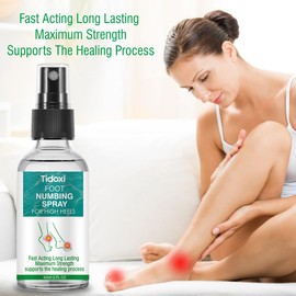 Foot Numbing Spray for High Heels,60ml Numbing Spray - Relieve Fatigue from High Heels, Travel & Sports