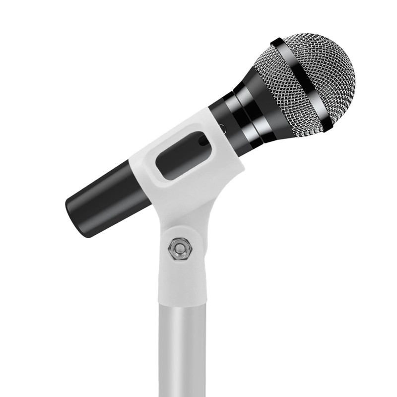 Tighall 4 Pcs Microphone Clips, Knob Adjustable 180 Degrees Mic