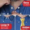 Collar Extenders for Mens Shirts (Soft Elastic Design 5-Pack) Neck