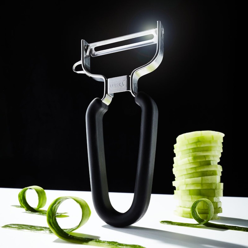 Lurch 510093 Peeler Universal Stainless Steel Set of 2