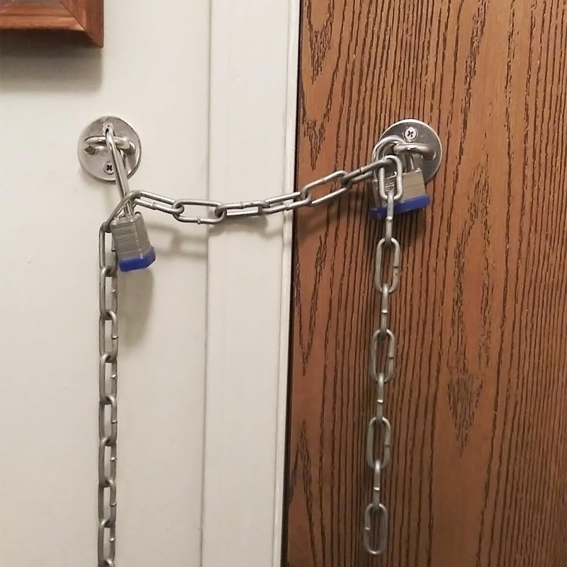 Pad Eye Plate 2 Pcs M8 Stainless Steel Ceiling Hook