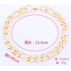 Dtup Esclava Cubana Eslabones Gruesa 9.5 Mm Pulsera