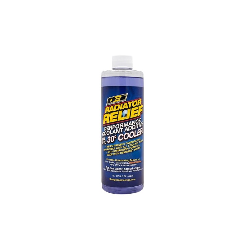 Design Engineering Radiator Relief Coolant Additive Engine Coolant for Cars,