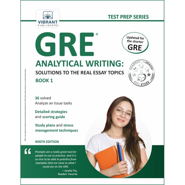 GRE Analytical Writing: Solutions to the Real Essay Topics -