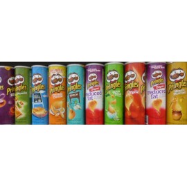 Pringles Super Stack Potato Crisps Chips ~ Pick One Can - Cheddar Cheese