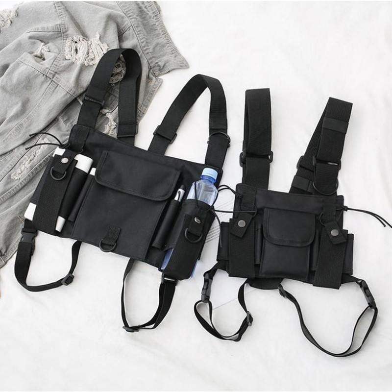 Chest Pack Oxford Cloth Nylon Universal Hands Free Chest Front