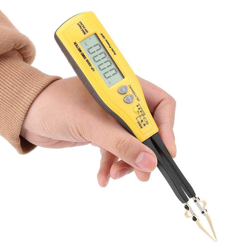 HP 990B SMD Chip Test Clip Meter Multimeter Tweezers Capacitor