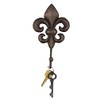 SPI Home Cast Iron Fleur De Lis Wall Hook