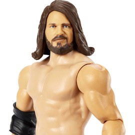 WWE Basic Aj Styles Action Figure, Posable 6-inch Collectible for Ages 6 Years Old & Up​​