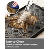 tchdio Extra Large Boot Tray Rubber Boot Tray, Non Slip