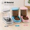 3.8L Pet Feeder & Water Dispenser – Automatic Food and