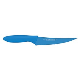 Pure Komachi 2 Series Serrated Multi-Utility Knife blue
