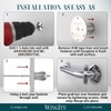 WingIts WGB6SS24 STANDARD Grab Bar, Concealed Mount, Satin Stainless Steel,