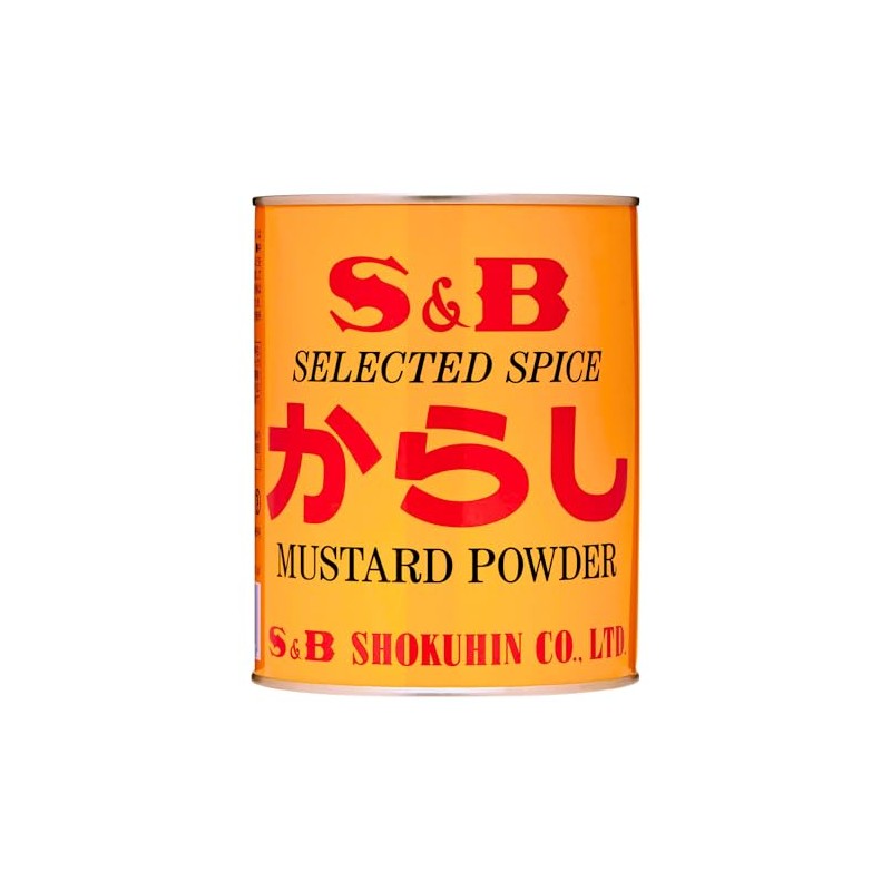 SB Mustard Powder, Karasi, 14-Ounce Tin