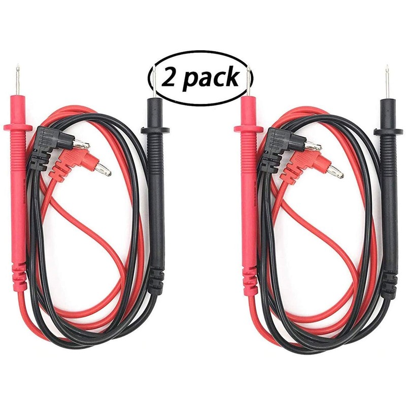 XMHF Digital Multimeter Banana Plug Connector Electrical Test Lead Probe