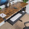 Keyboard Tray Under Desk Pull Out with Extra Sturdy C