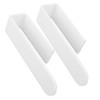 Self Adhesive Hand Towel Holder U Shaped Space Saving Acrylic
