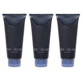 Tamaris Rude Black Hard Gel, 7.1 oz (200 g), Set of 3, TAMARIS RUE DE BRAQUE Men's Hair Care, Men's Hair Care