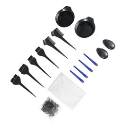 FOMIYES 1set Professional Hair Dye Tool Hair Coloring Kits Mixing Bowl Tint Brush Combs Essential for Salon Durable Easy to Clean