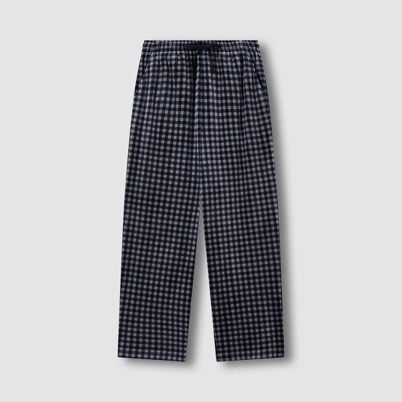 JAJU [JAJU/자주] 여 밍크 플리스 파자마 팬츠_라이트 네이비 [JAJU] Women's