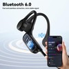 Opinta Swimming Headphones, IPX8 Waterproof Bone Conduction Headphone Wireless Underwater