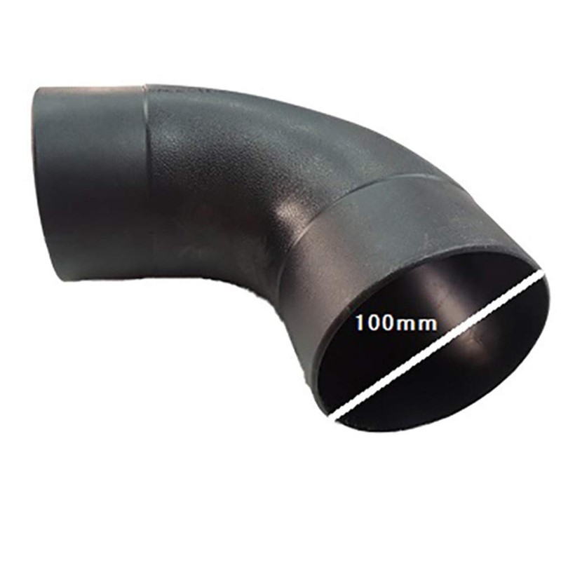 stax tools L Dust Port Fitting (100mm Diameter Elbow)