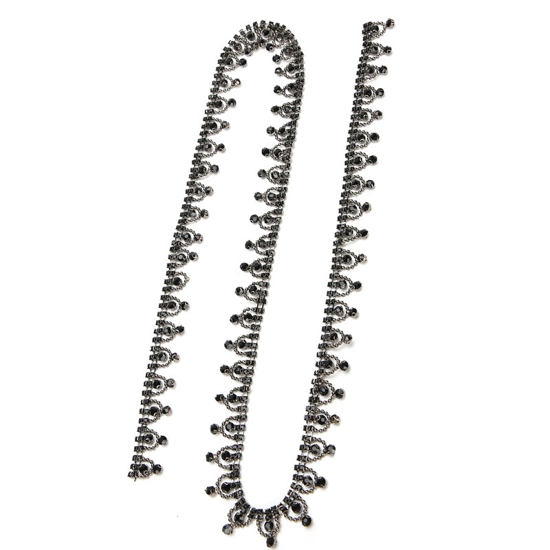 Welding Rhinestones Chain Tassel Pendant Belly Dance Decoration Jewelry Accessories