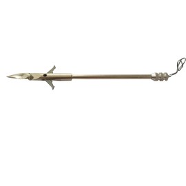 JIEXI HWYP 6.2" Stainless Steel Crossbow Slingshot Fishing Arrow Spiral Tip 2 Blades Pack of 6