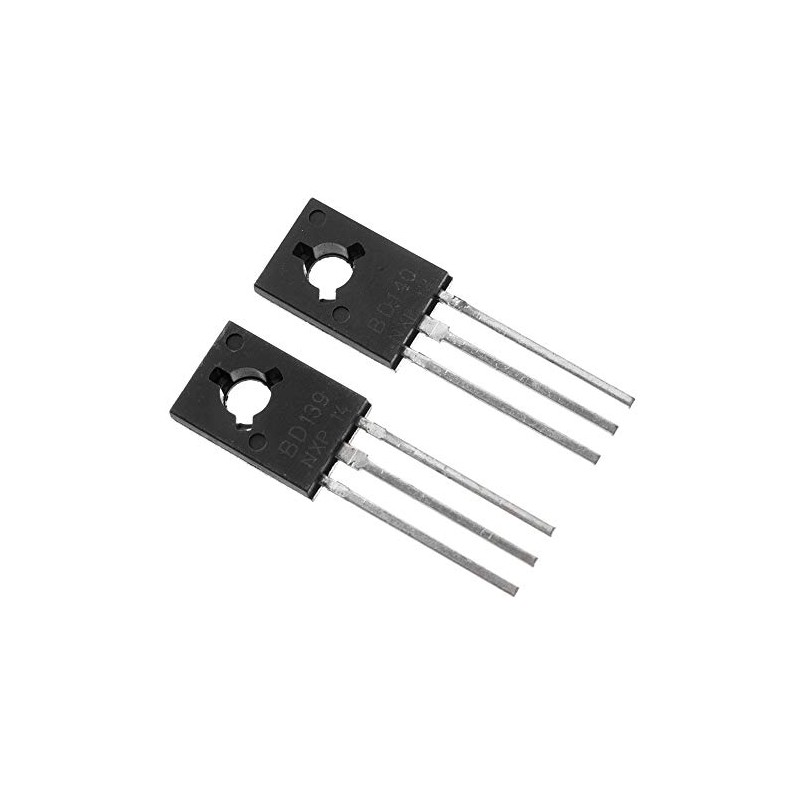 20PCS BD139NPN BD140PNP (10PCS BD139 + 10PCS BD140) Single Transistor,