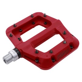 FOOKER MTB Pedals Mountain Bike Pedals 3 Bearing Non-Slip Lightweight Nylon Fiber Bicycle Platform Pedals for BMX MTB 9/16"