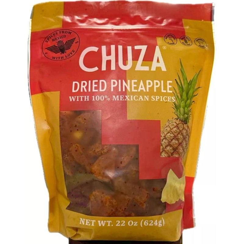 Chuza 2 Packs Chuza Dried Pineapple with 100% Mexican Spices