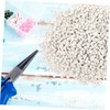 BUGUUYO Polishing Media Abrasive Ceramic Triangle Abrasive DIY Jewelry Tumbling