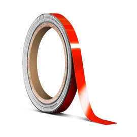 VViViD Vinyl Tape Pinstripe Red Reflective Gloss Adhesive Automotive Film (1/4" x 20ft)